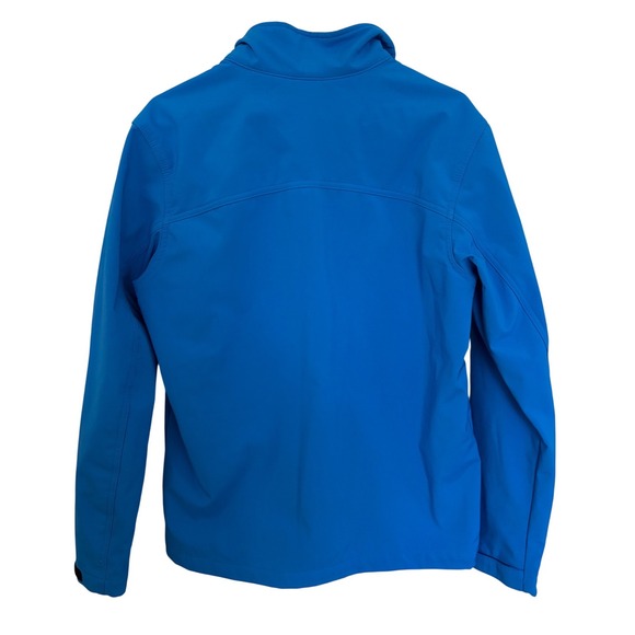 Elevate Men Full Zip Jacket Blue Medium Fleece Lined Casual Outerwear - Picture 2 of 9